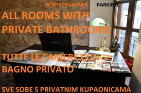 Гостиница Hostel Kvarner-Private rooms with private bathrooms  Риека